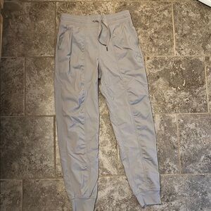 CRZ YOGA Gray Jogger Pants with Elastic Waistband